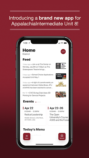 Android application Appalachia IU 8 screenshort