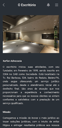 Xerfan Advocacia S/S Screen 3