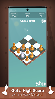 Merge Chess - 2048 - Screenshot 3