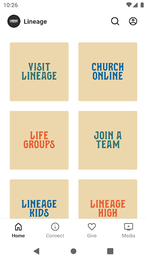 Android application Lineage Church FL screenshort