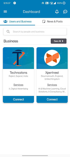 VUF Global Business Network Screen 2
