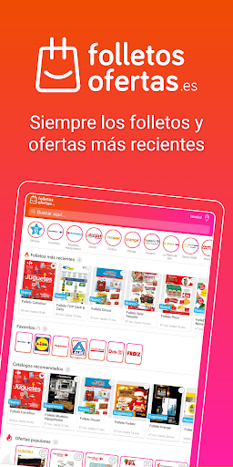 Screenshot of Folletos y ofertas de España