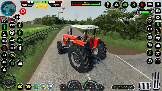 Indian Tractor Tochan Game 3D