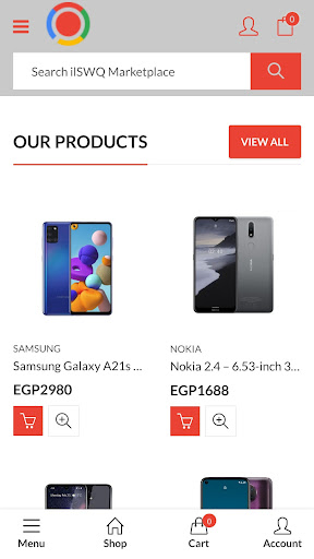Android application ilSWQ screenshort