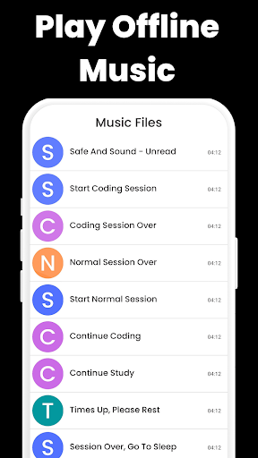 Android application Musical Wizard - Music Player screenshort