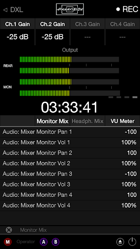 DXL Control Screen 3