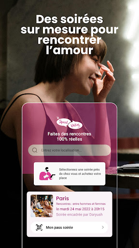 Android application LESPEEDDATING screenshort