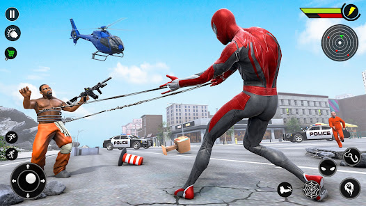 Screenshot 1 Rope Spider Super Hero Fight android