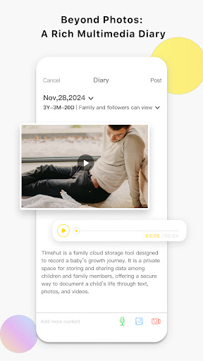 Screenshot of TimeHut - Baby Album