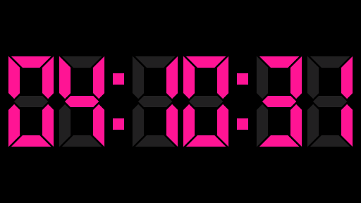 Screenshot of Digital Table Clock 2