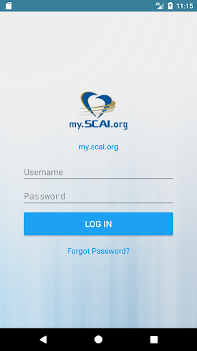 Android application MySCAI screenshort