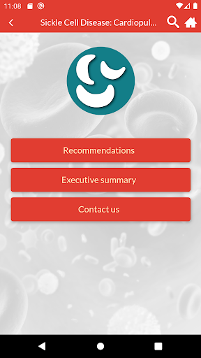 ASH Practice Guidelines Screen 3