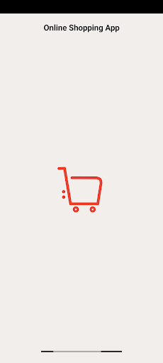 Android application Online Shopping Store screenshort