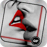 Cover Image of ดาวน์โหลด Kiss GIF  APK