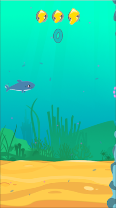 Shark Baby Happy Jump - Screenshot 2