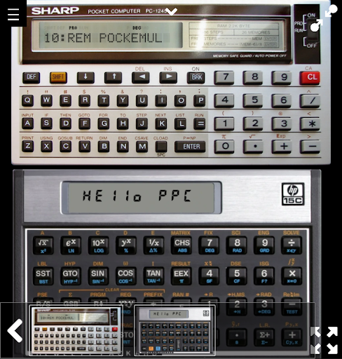 PockEmul - Forward to the Past Screen 3