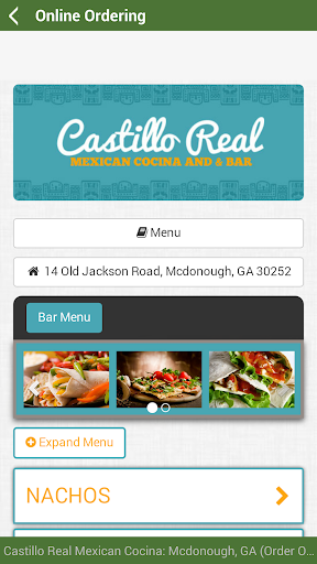 Castillo Real Mexican Cocina Screen 3