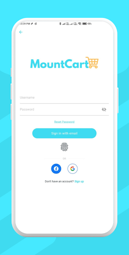 MountCart - Shopping Store Screen 2