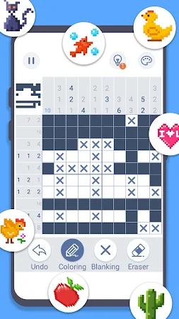 Game screenshot ノノグラム - ピクロス· イラストロジック· イラロジ mod apk