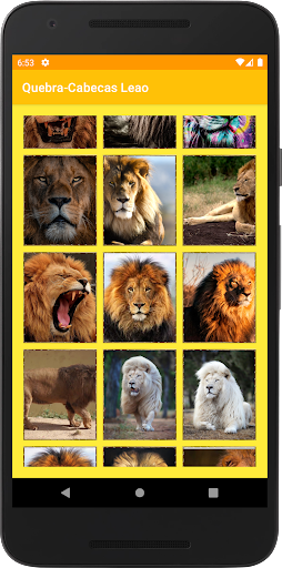 Jigsaw Puzzle Lions Screen 3