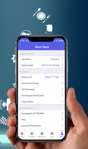 Kilat Pulsa & PPOB Screen 3