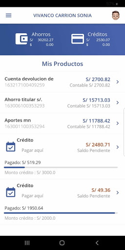 Cooperativa Los Andes Móvil Screenshot 3 - AppWisp.com