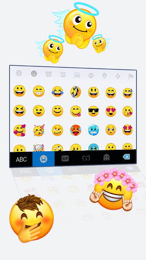 Simple Blue Business Keyboard Screen 3
