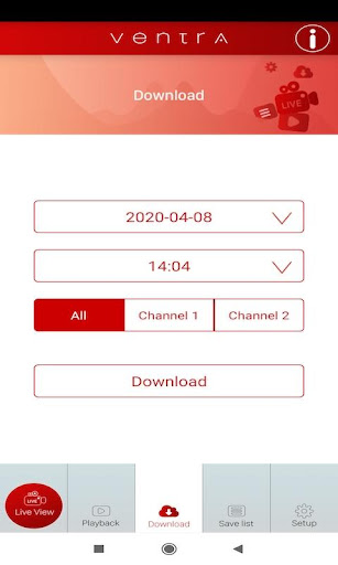 Ventra Config Screen 3