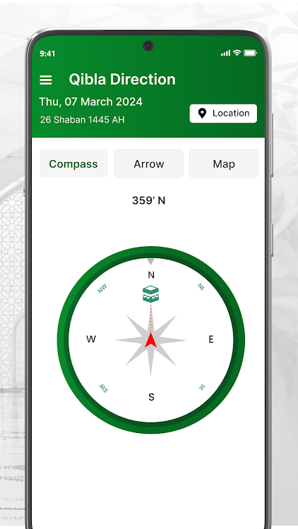 Qibla Compass : Qibla Finder - 1.0.5 - (Android)