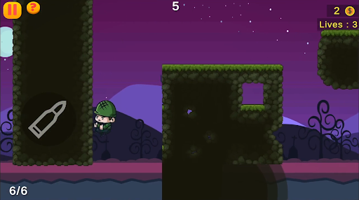 Android application Soldier Runner screenshort