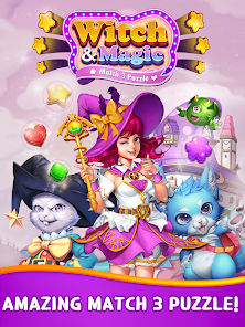 Witch N Magic: Match 3 Puzzle apkpoly screenshots 20