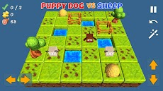 Puppy Dog vs Sheep - Funny Sokoban Gameのおすすめ画像2