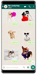 screenshot of WASticker - Dog memes stickers
