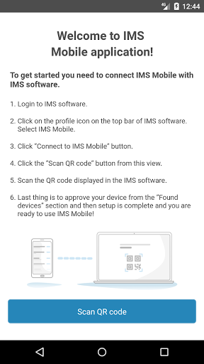 Android application Arter IMS Mobile screenshort