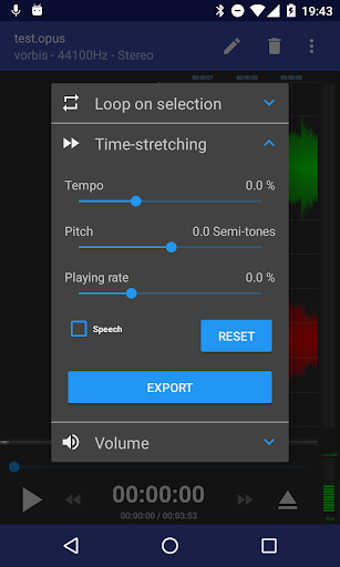 Screenshot of RecForge II - Audio Recorder
