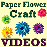 DIY Paper Flower Craft VIDEOs icon