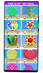 Poppit Game: Pop it Fidget Toy  screenshots 1