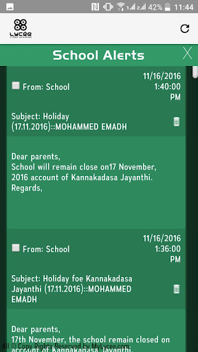 mylycee Screen 2