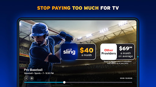 Sling TV: Live TV + Freestream screenshot