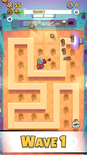 Cookies TD - Idle TD Endless Idle Tower Defense  screenshots 1