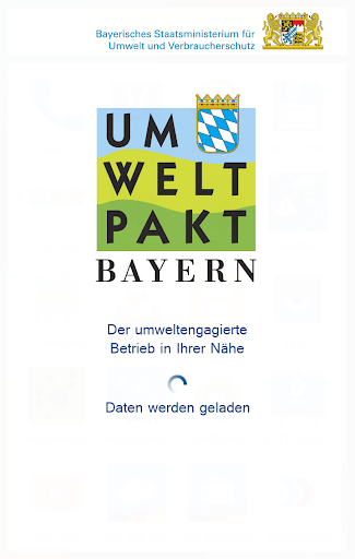 Android application Umweltpakt Bayern screenshort
