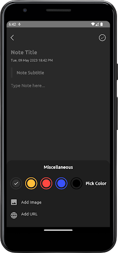 Simple Notebook Screen 3