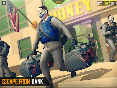 Imágen 18 Gangster Bank Robber Game android