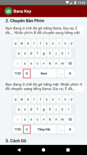 Bana Key - Keyboard Screen 2