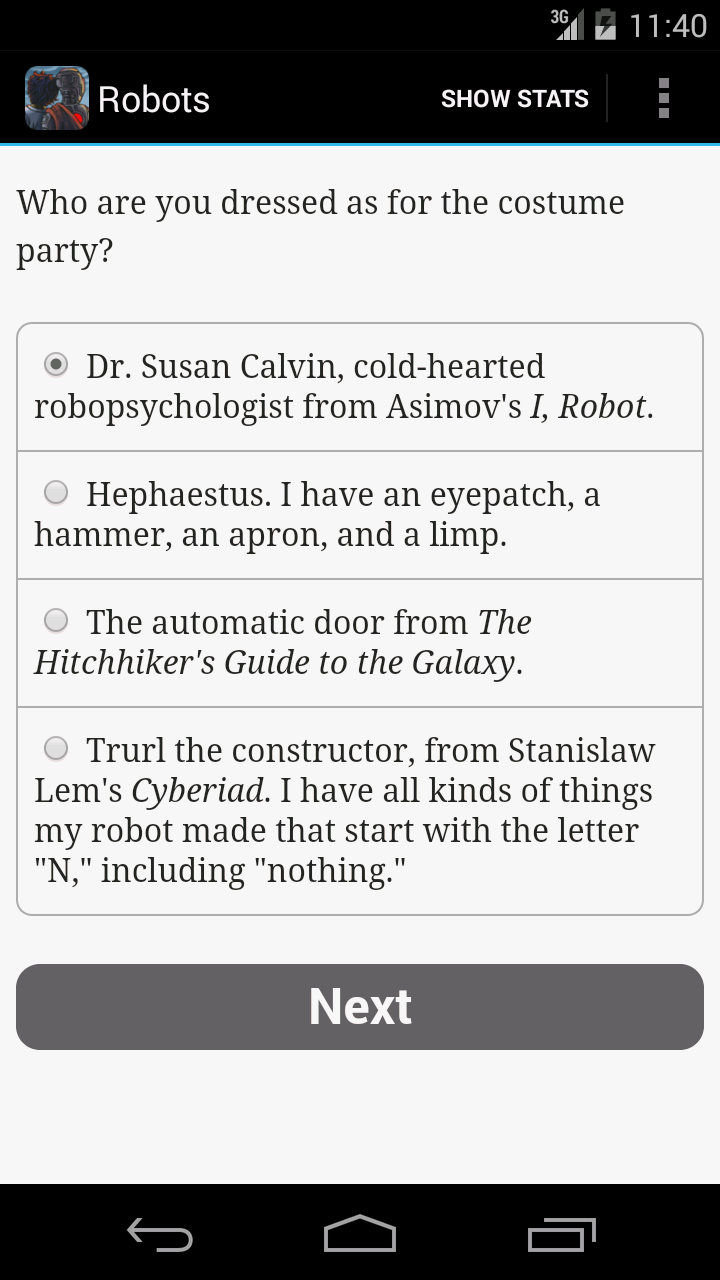 Screenshot 3 of Choice of Robots