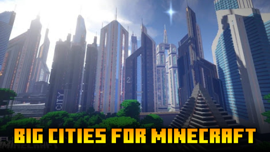 Screenshot 1 Mapas ciudad para minecraft pe android