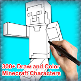 How To Draw Minecraft Characters icon