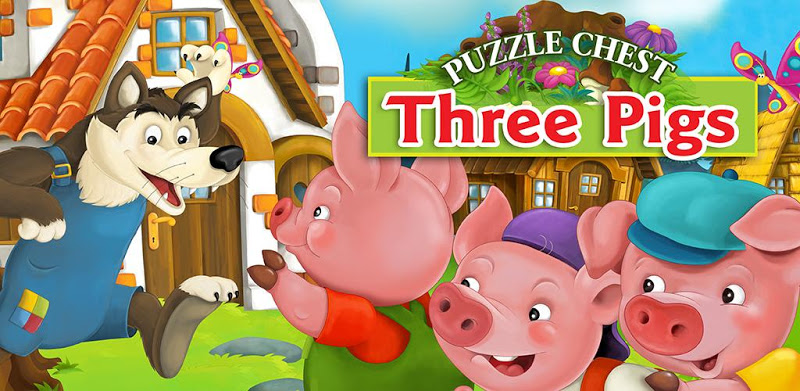 Three Pigs Jigsaw Puzzle Game