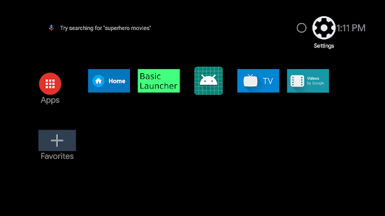 Basic TV Launcher 4.9 APK screenshots 2