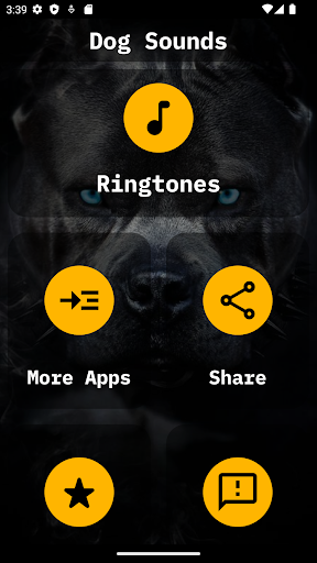 Android application Dog Ringtones screenshort
